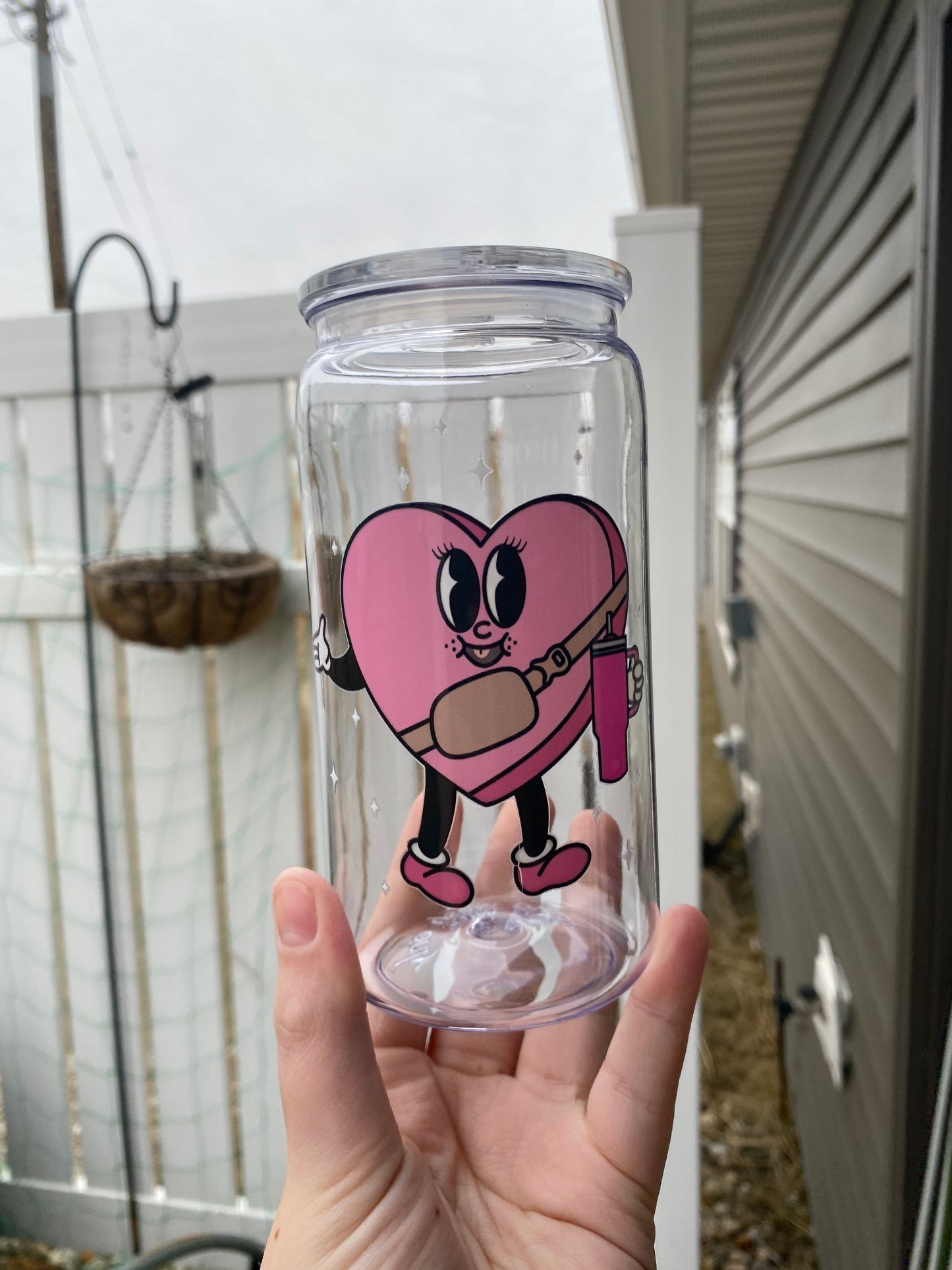 Heart Plastic Libbey