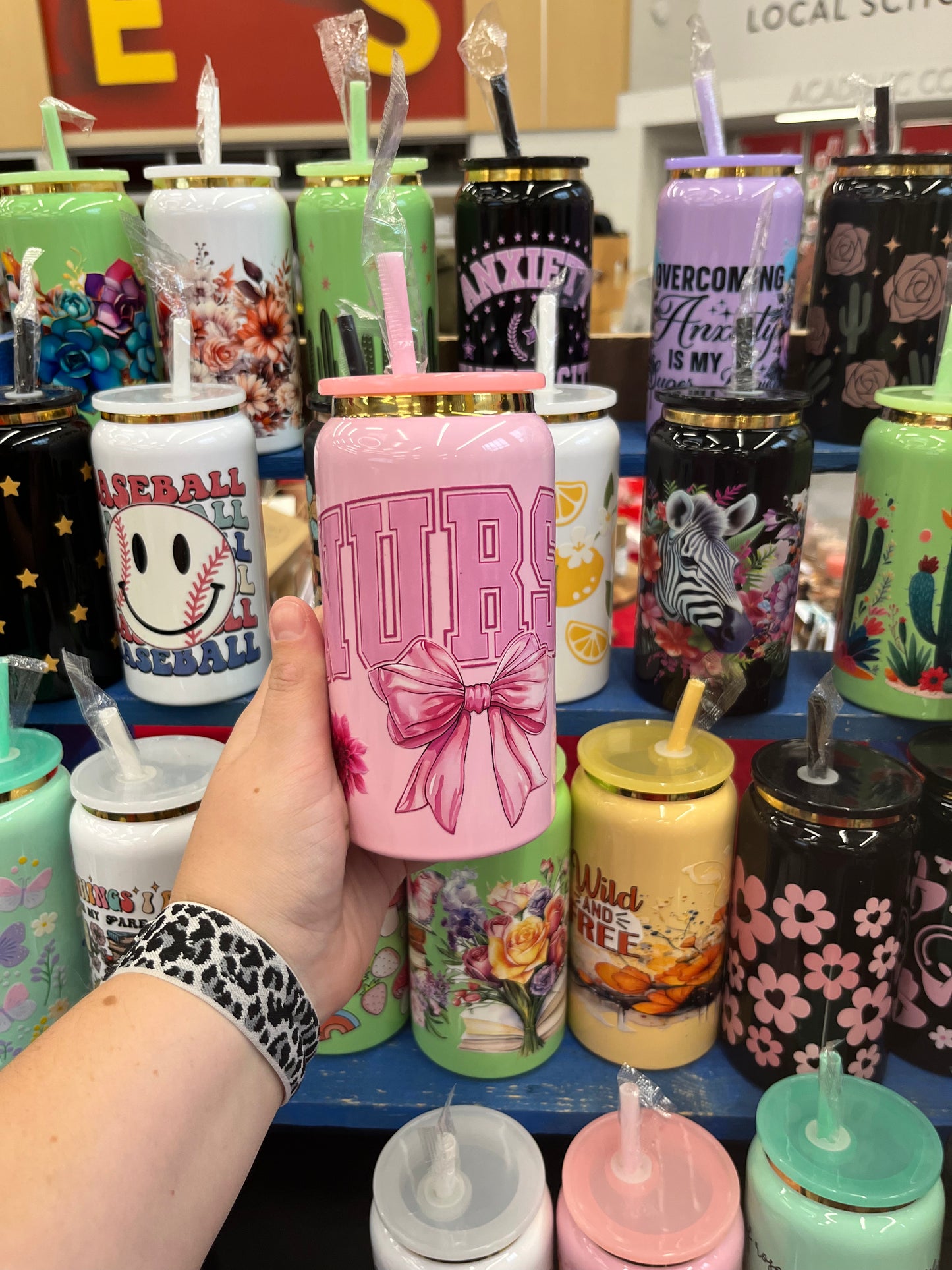 Nurse and Bow Stainless Steel