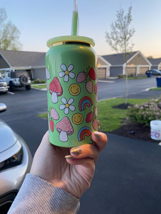 Groovy Mushroom Stainless Steel