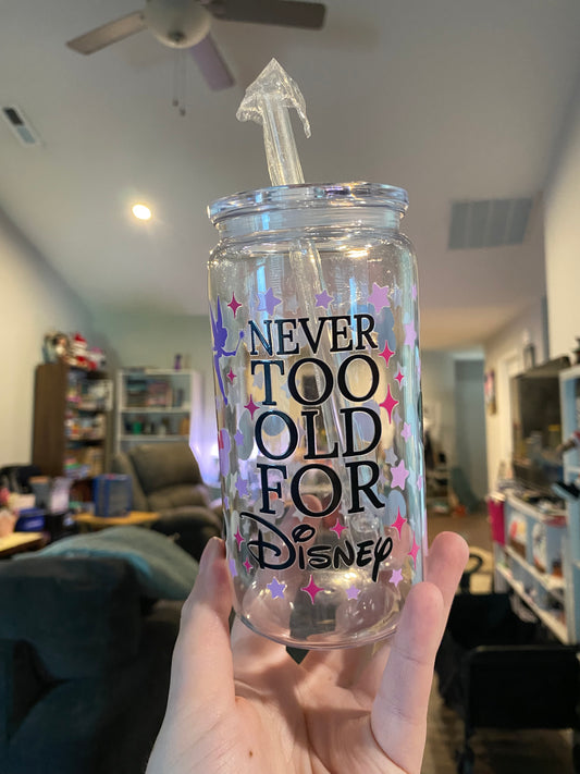 Never Too Old Plastic Libbey
