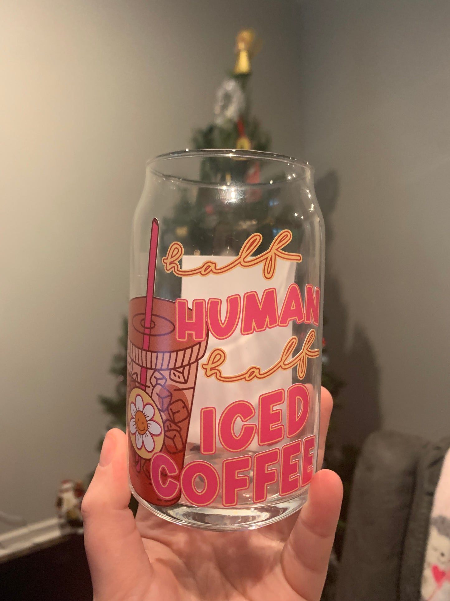 Half Human Half Iced Coffee 16 oz