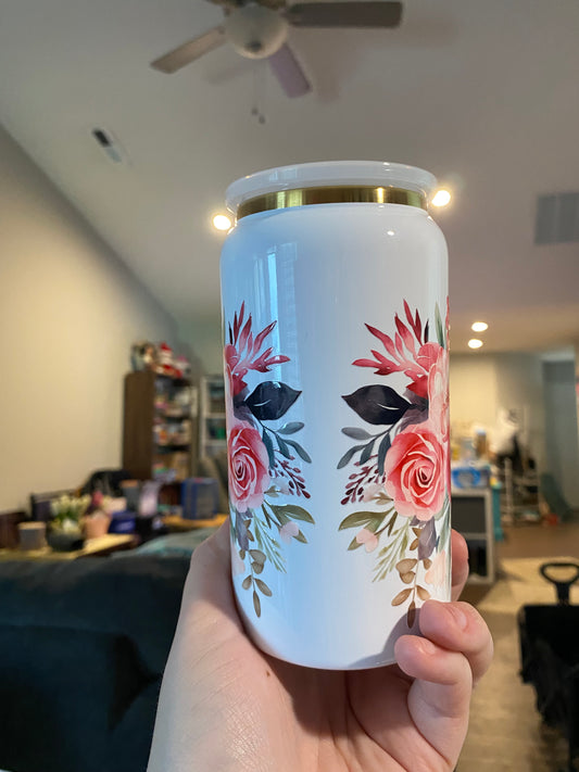 Mom Floral Stainless Steel
