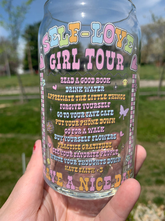 Self Love Girl Tour 16 oz Libbey