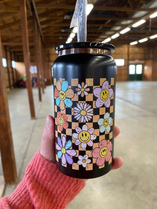 Retro Daisy Stainless Steel