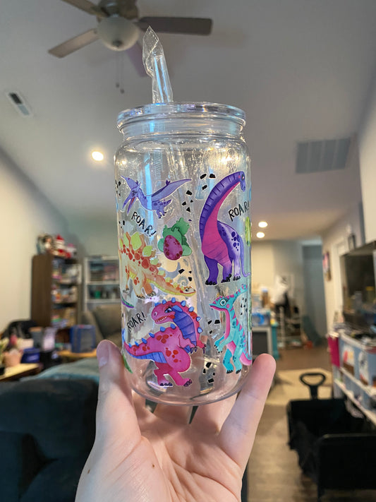 Dinosaur Plastic Libbey