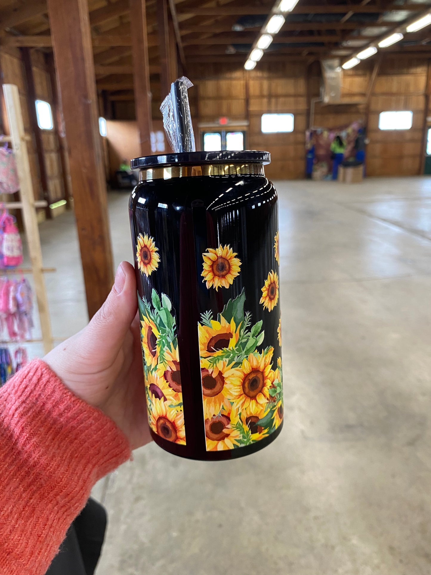 Sunflower Cow Stainless Steel