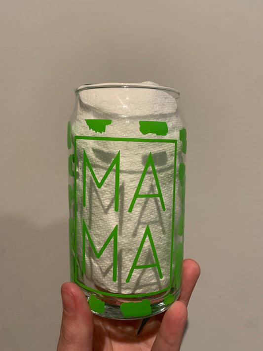 Green Mama Leopard 16 oz