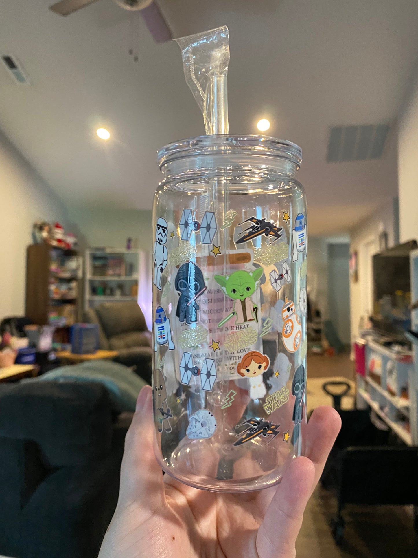 Star Characters Plastic Libbey
