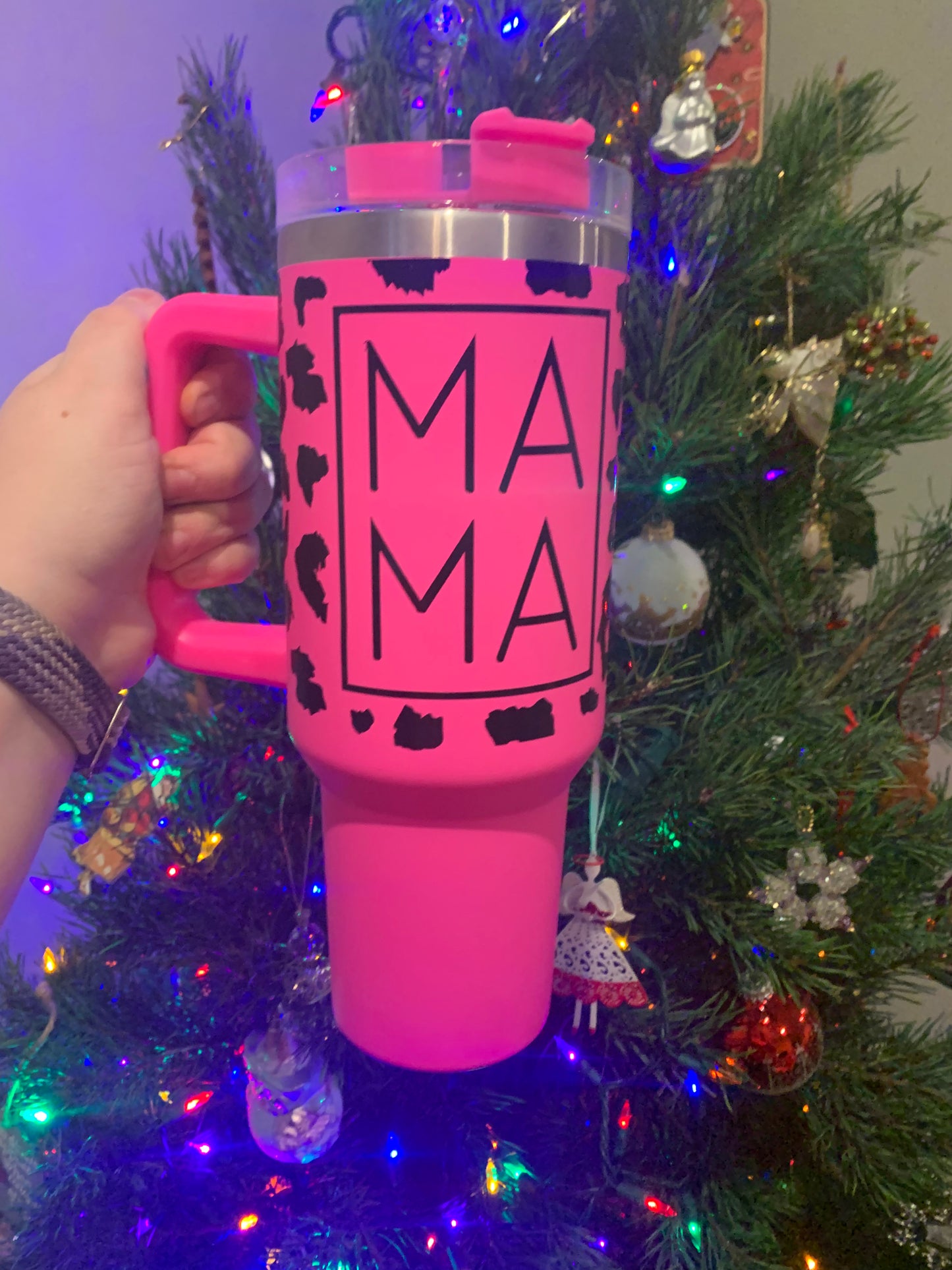 Pink Mama Leopard 40 oz