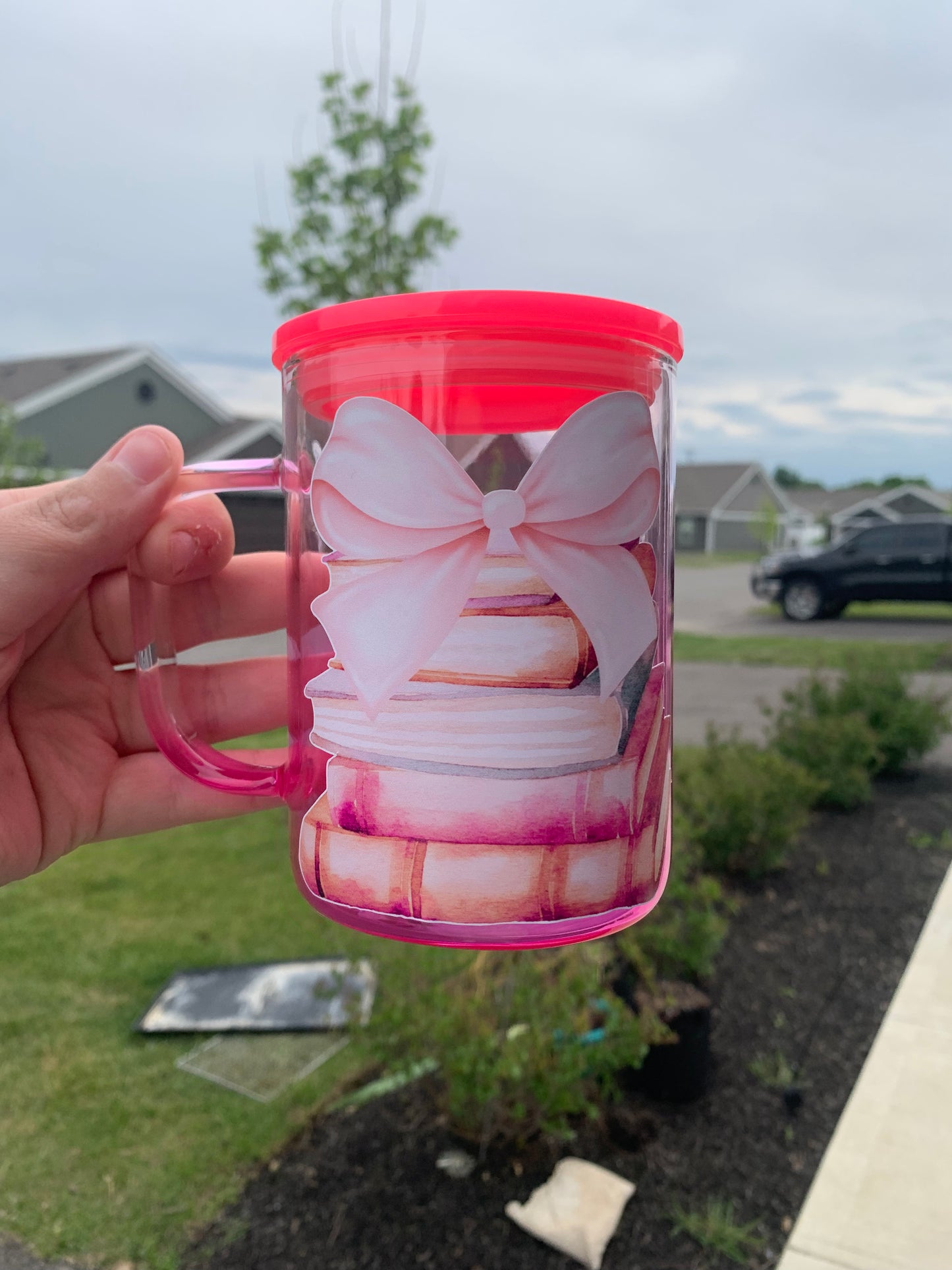 Book Glass Mug