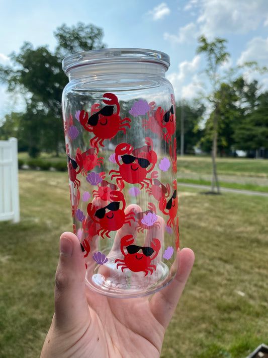 Crab 16oz Acrylic cup