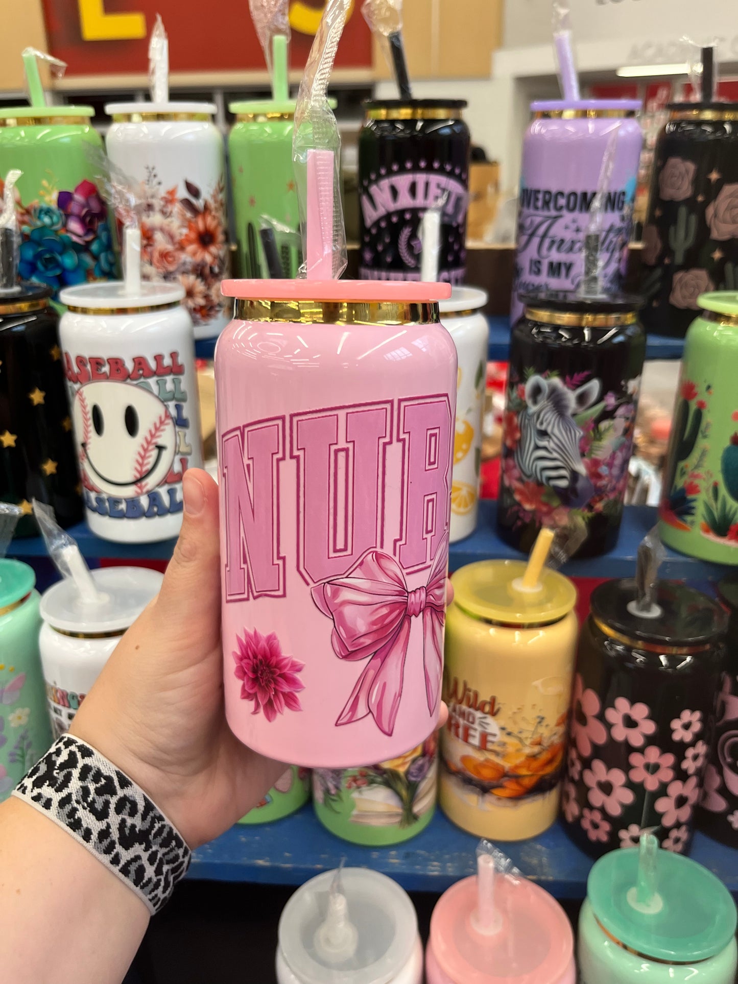 Nurse and Bow Stainless Steel