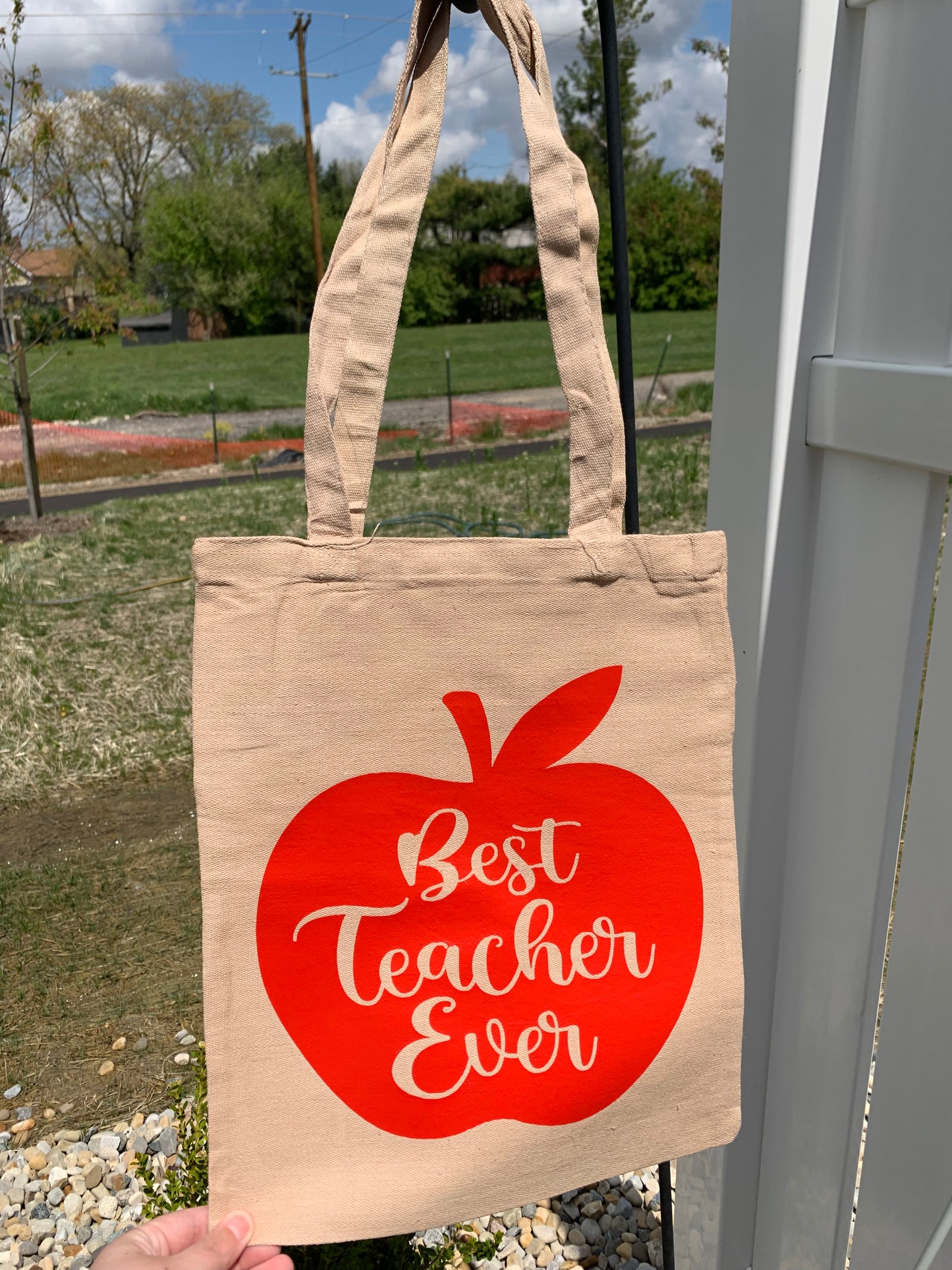 Best Teacher Canvas Bag