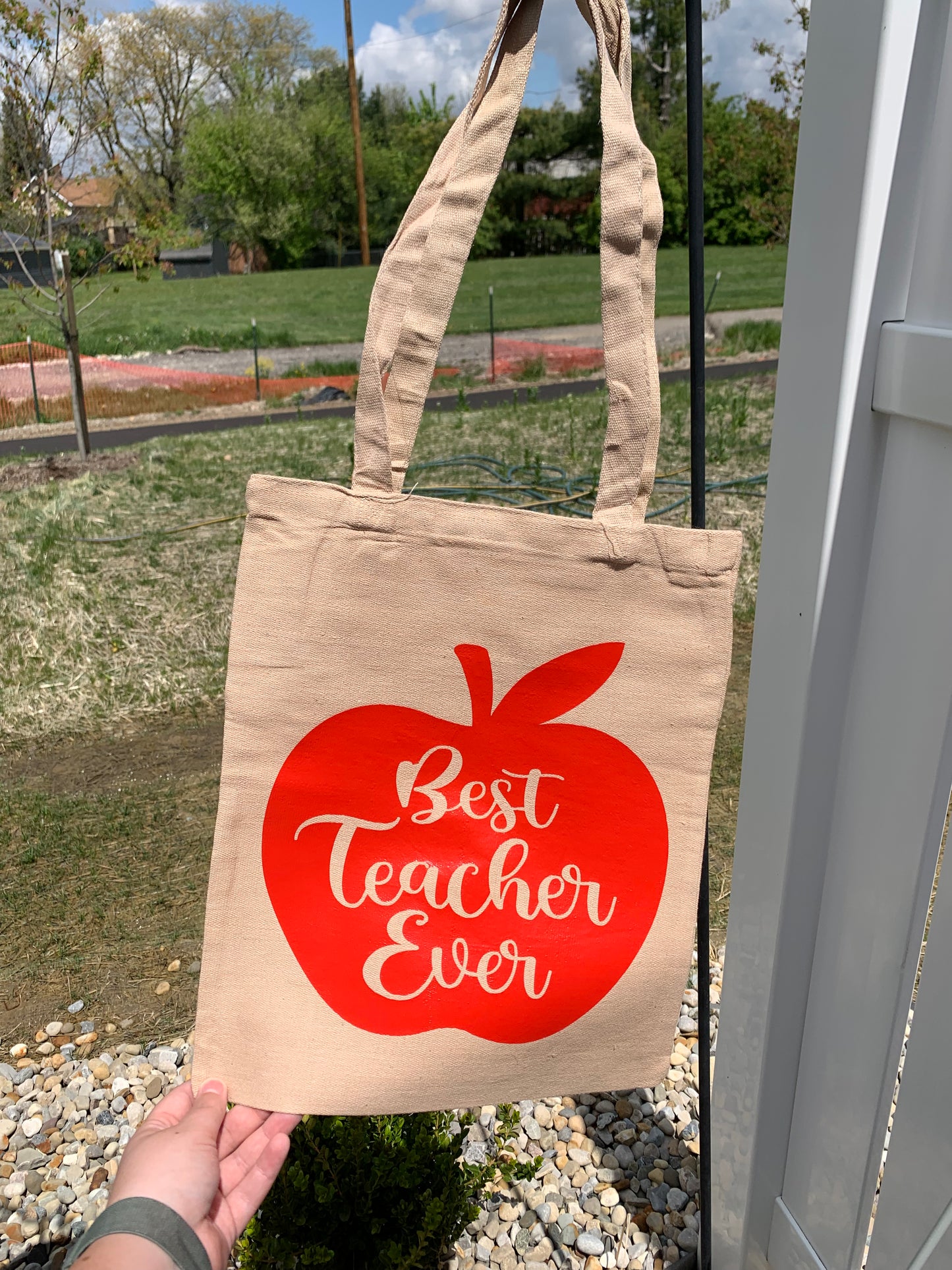 Best Teacher Canvas Bag