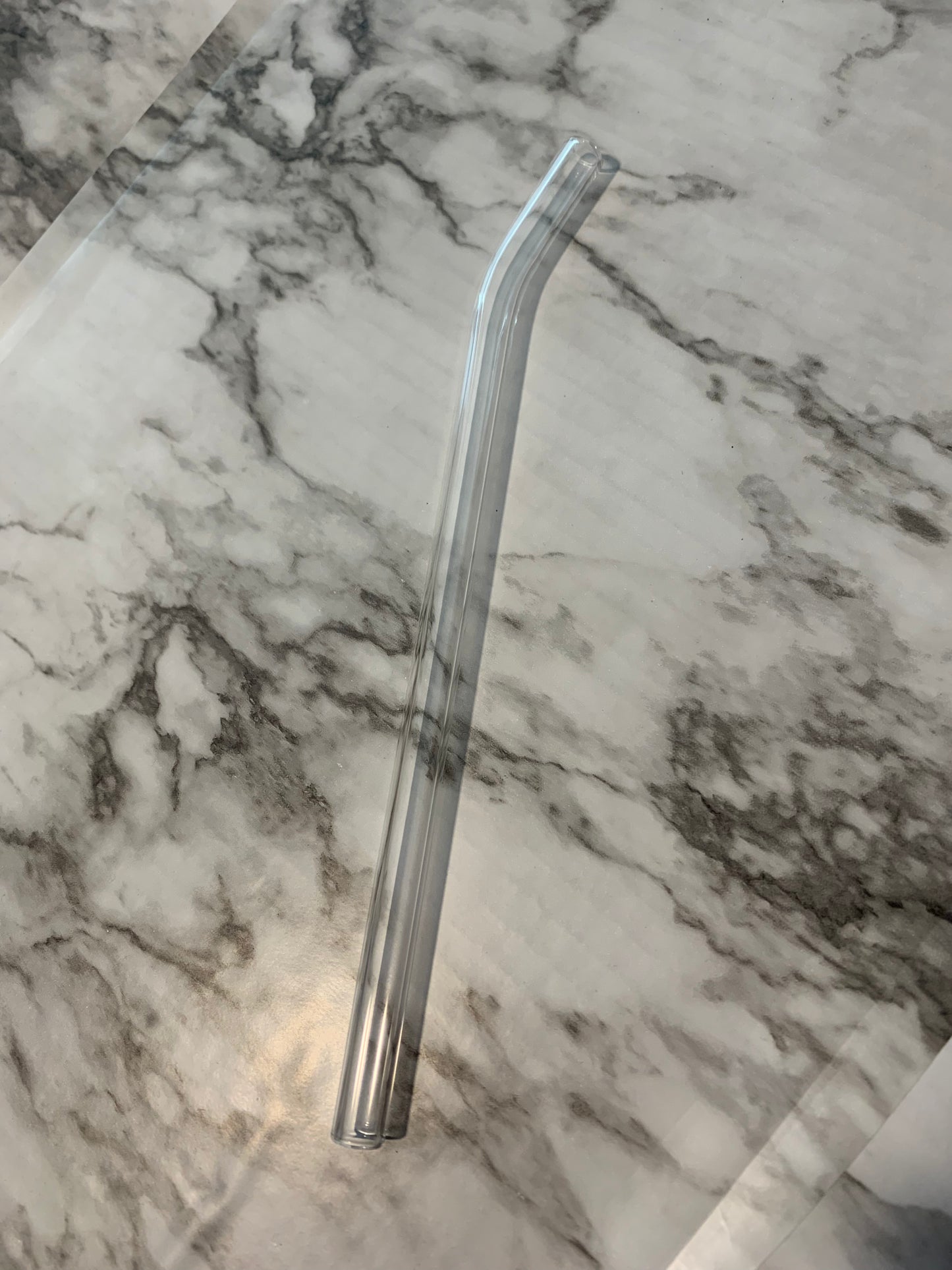 Bent Glass Straw