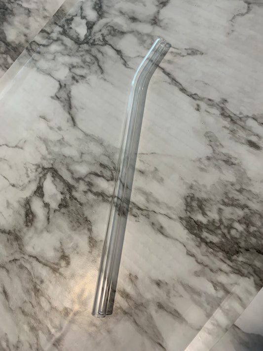 Bent Glass Straw