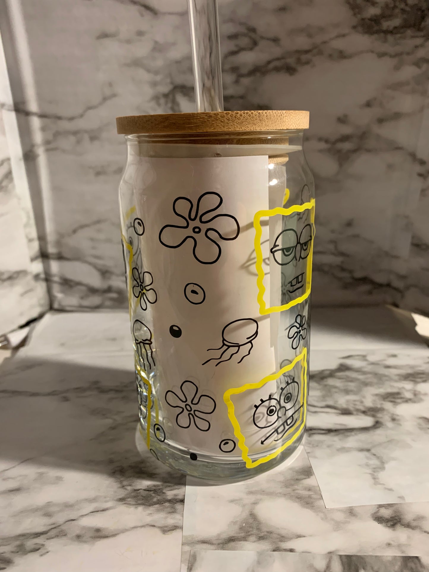 Sponge Cartoon 20 oz Libbey
