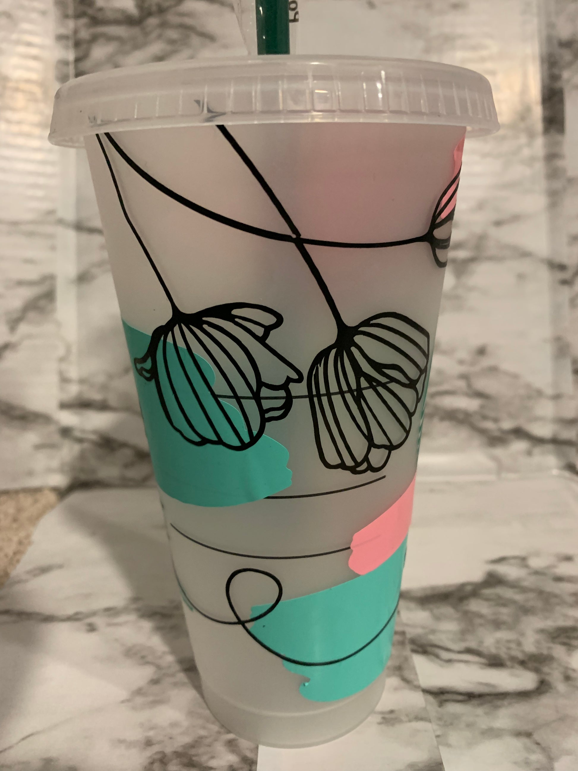 Other, Custom Starbucks Butterfly Cup